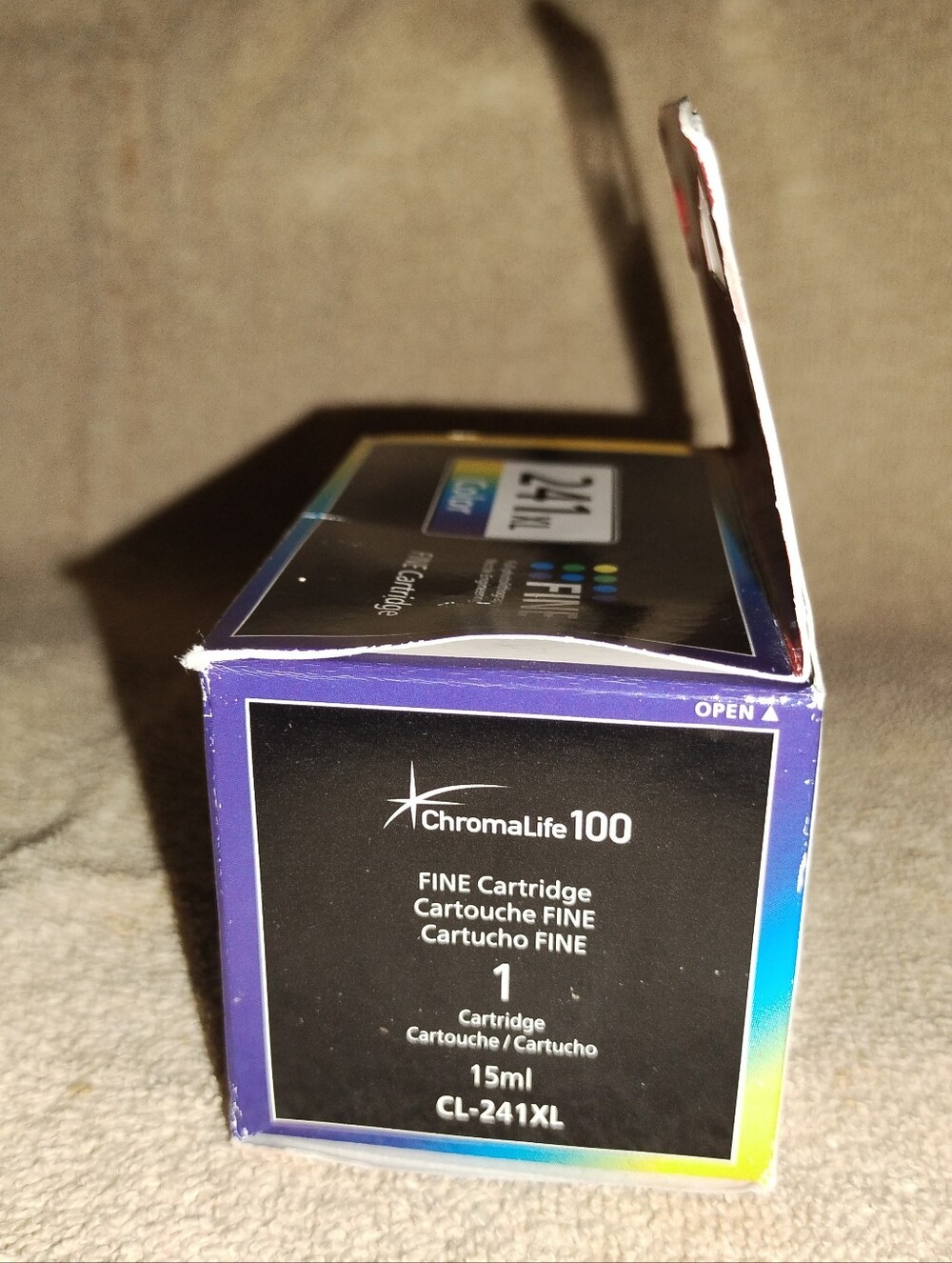 Canon 241XL Color Printer Ink New In Box - Picture 4 of 5